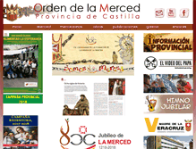 Tablet Screenshot of mercedarios.net